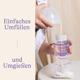 Lansinoh Muttermilchbeutel - 25 Stück - Zum Sicheren Aufbewahren Und Einfrieren Von Muttermilch - Hygienisch & Platzsparend Accessori Alimentazione e Allattamento Bebe Naty Shop