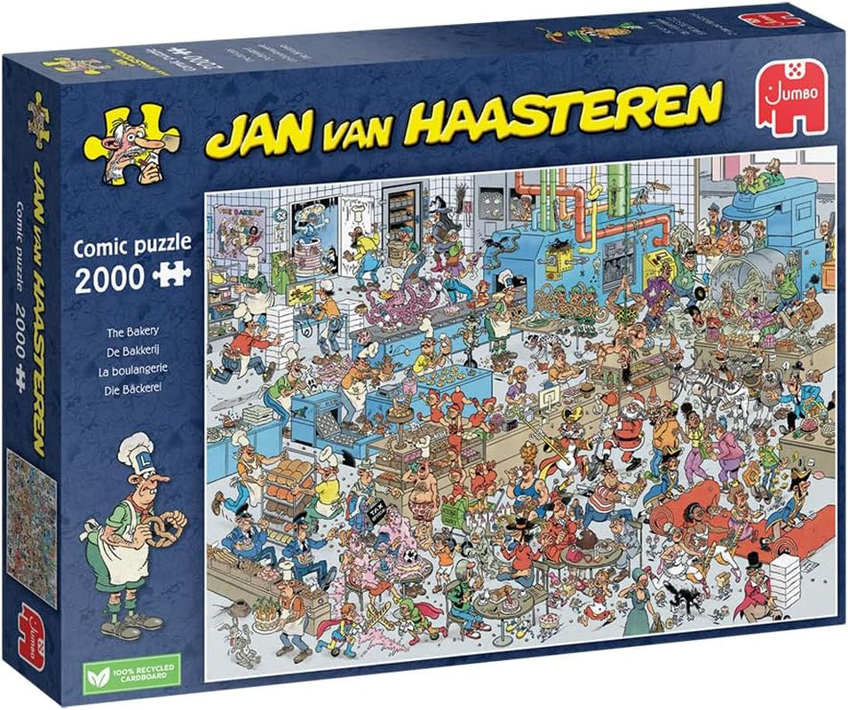 Jan Van Haasteren, The Bakery, puzzle 2000 pezzi per adulti Puzzle Naty Shop Titolo predefinito