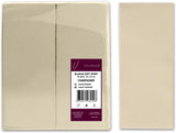 Soft Point 50 fazzoletti di carta 1/8 di piega Fazzoletto di carta usa e getta di alta qualità 32X38 cm Champagne