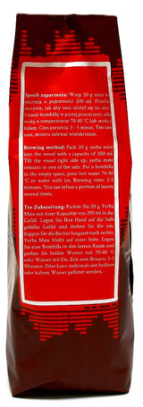 Mate Tea Caffeina I Tradizionale non torrefatto, senza stelo e senza polvere - Tè Mate forte del Paraguay I Contenuto di caffeina | Bevanda energizzante e detossinante 500 G I 0,5 Kg