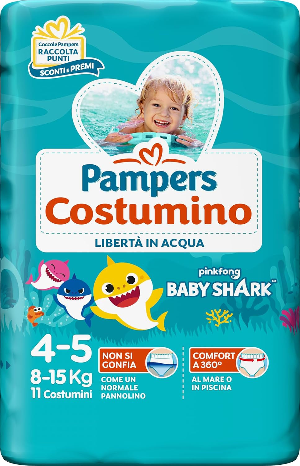 Coccola la Personalizzata, 22 pannolini, taglia 4, 8-15 kg