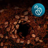 Cecotec Coffee 66 Grind & Drop Caffettiera a goccia essenziale. 1086 W, macinacaffè a lame, fino a 12 tazze, tecnologia Extreme Aroma, digitale, acciaio inossidabile, spegnimento automatico.
