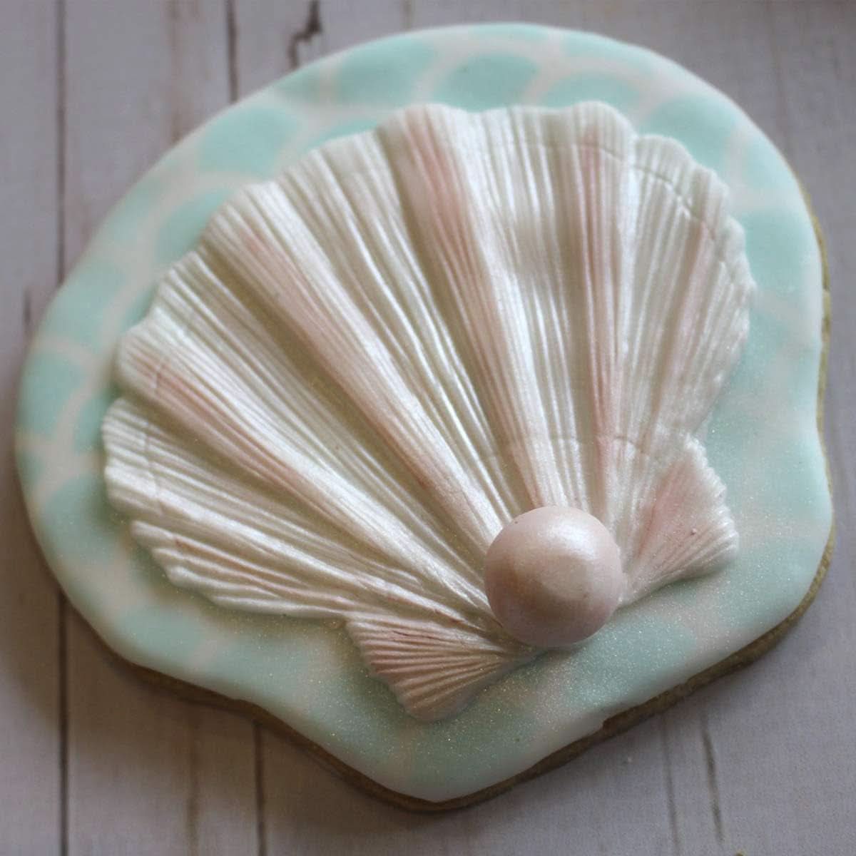 Katy Sue, stampo in silicone per decorazioni marine - capesante da cucina di Naty Shop