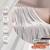 Copriletto in pile ultra morbido Brentford, grigio argento, matrimoniale grande - Letti e coperte 150 x 200 cm Beuche den Brentfords-Store