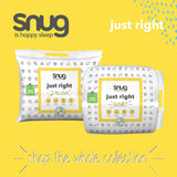 Piumino Just Right Snug, 10.5 tog, fibra cava, bianco, letto matrimoniale Piumini e trapunte Naty Shop