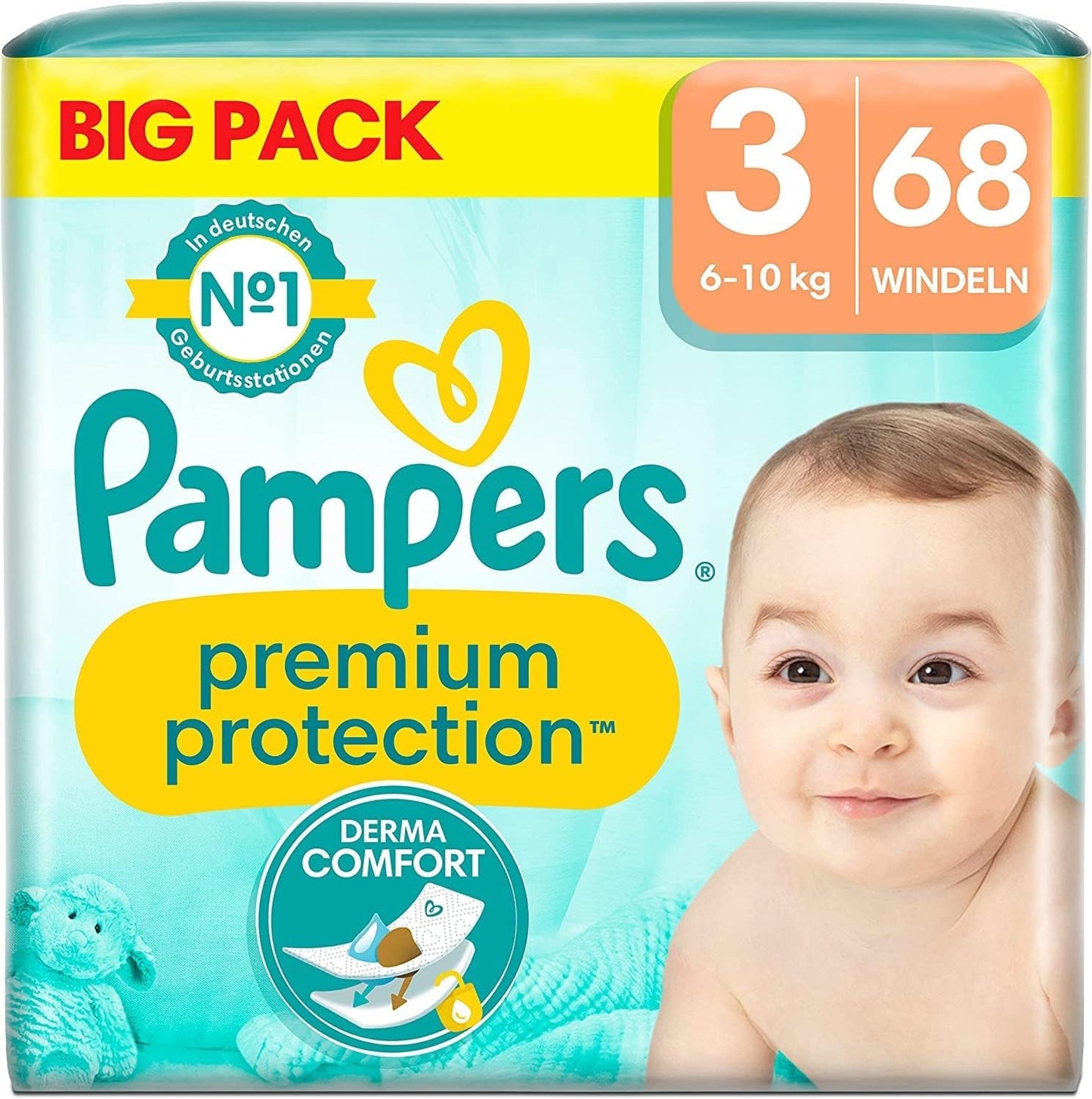 Pannolini - Protezione Premium - Taglia 4 x 80