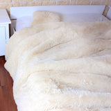 HOME DECO FACTORY Trapunta con pelo lungo, 220Cm X 240Cm, beige Trapunte e Piumini Naty Shop