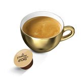 Dallmayr Crema d'Oro, XXL-Vorratsbox (3 x 30 Kapseln) & Dallmayr Crema d'Oro Caffè Latte (48 Kaffeekapseln, 48 Getränke, cremig & ausgefungen) Confezione da 3 (3 x 16 Kapseln)