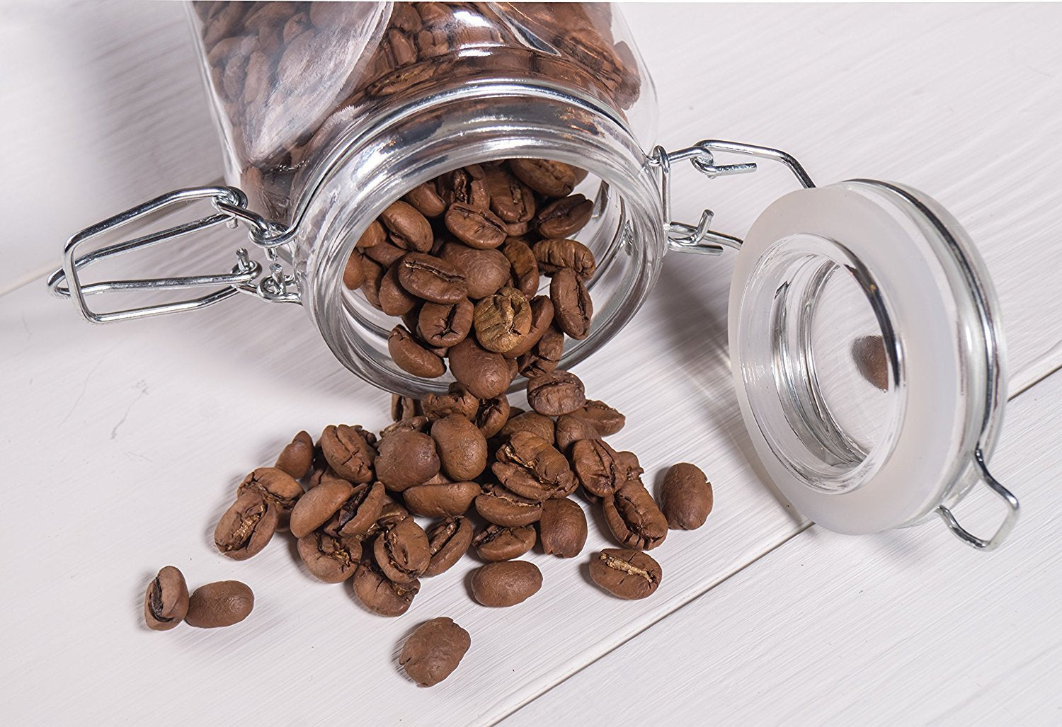 Caffè Jumbo | Elefantenkaffee Maragogype (1000 g, Bohnen intero) - Die größten Bohnen der Welt, ohne Säure, extra delicato