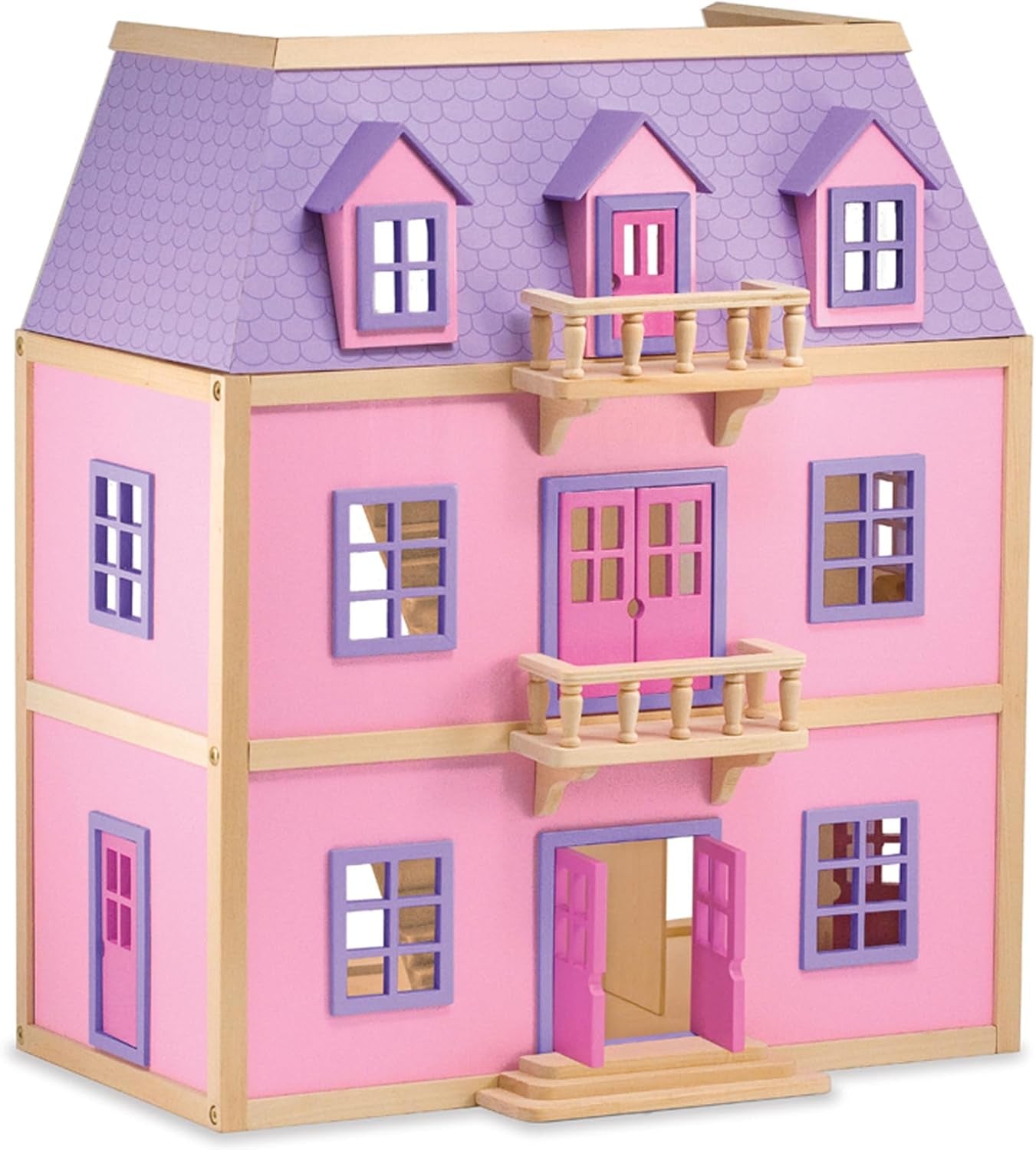 Casa delle bambole in legno di Melissa e Doug
