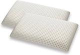 Marcapiuma Cuscino in Memory Foam Verde Naturale alle Erbe 2 Pezzi Naty Shop Cuscini Standard Bianco 2X Coppia di Stampi per Sapone