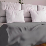 Soleil D'Ocre Adele, Copripiumino Zigzag, Copridivano dal divano, Polycoton, Blu, 220 X 240 Cm Naty Shop Piumini e trapunte Grigio 180 X 220 Cm