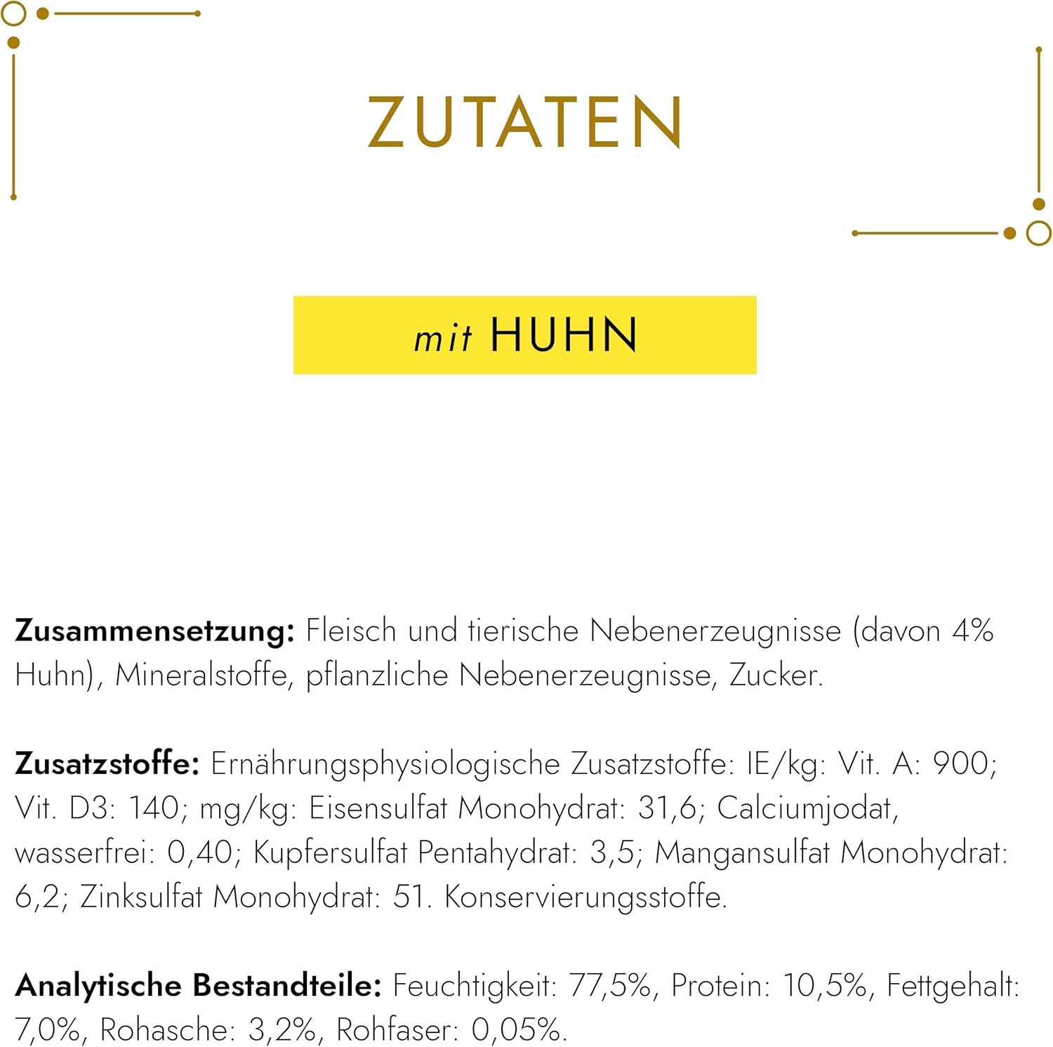 Gourmet Gold Pasta fine Katzenfutter nass, mit Huhn, confezione da 12 (12 x 85g)
