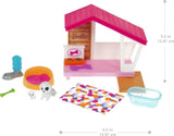 Barbie GRG78 - Mini Playset con 2 cani, cuccia e accessori, regalo per bambini da 3 a 7 anni Naty Shop Dolls