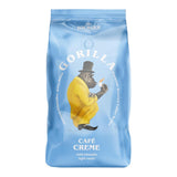 Gorilla Café Creme 6x 1000g | 100% Arabica tradizionale-Bohnen | Ideale Volllautomaten Crema Aroma armonico | geriger Koffeingehalt helle Röstung | Vorratspackung