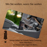Handpresso - Handcoffee Auto 21000 | Macchina per caffè espresso per auto da 12 V - Macchina per caffè espresso da 12 Volt per auto | Macchina per caffè espresso Senseo Pad per auto - Macchina per caffè espresso da viaggio 12V | Espressore da 12 Volt per camper