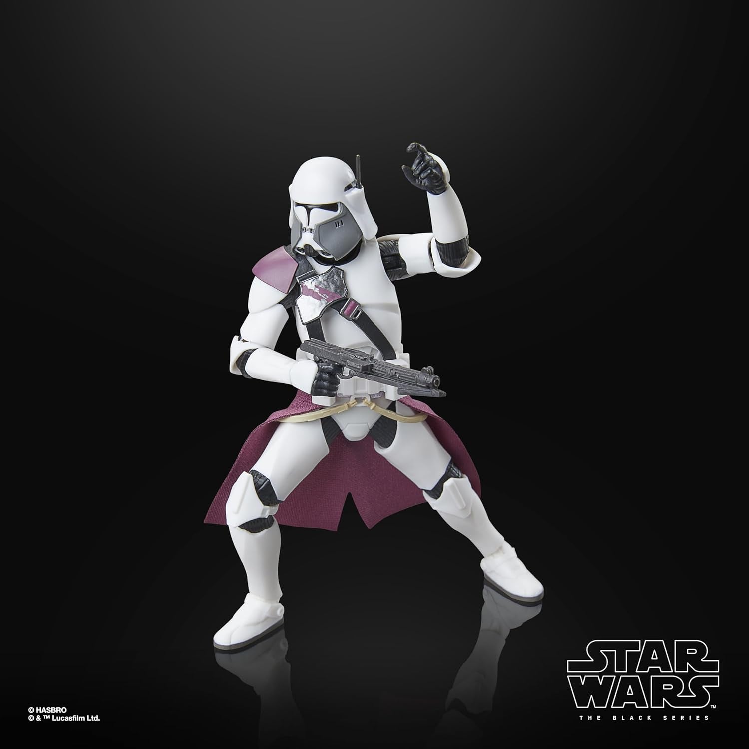 Star Wars Black Series Clone Commander Bacara, Star Wars: Ahsoka Premium Figure da collezione (15 cm) Action Figures Naty Shop