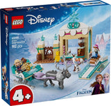 LEGO® Disney Frozen: Avventura sulla slitta di Anna, set da gioco costruibile e fantasy, supporto di cioccolato con mini bambole Anna, Kristoff, Olaf e Sven, principessa giocattolo per ragazze dai 4 anni 43256 Set da costruzione Besuche den LEGO-Store