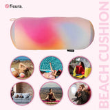 FISURA Cuscino da spiaggia, Colore Sfumato, 29 X 12 cm, Cuscino relax, Rosa, Cuscino da viaggio originale, Cuscino da campeggio in poliestere, Cuscini da viaggio Naty Shop non assemblato