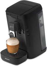 Macchina per caffè espresso a capsule PHILIPS Senseo Maestro - Tecnologia Intense Plus, Espresso di alta qualità, Design ecologico, Serbatoio dell'acqua da 1,2 L, Funzione Memo, Indicatore di decalcificazione (CSA260/60)