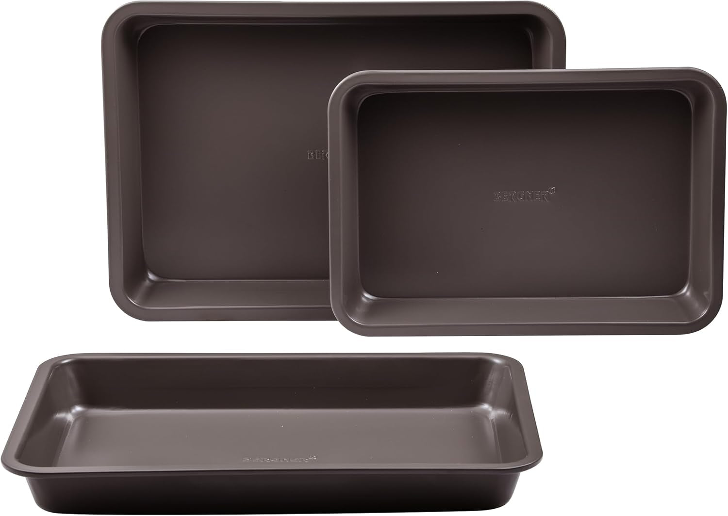 BERGNER BAKING LOVERS - Set Von 2 X 6 Cup Muffinformen - Kohlenstoffstahl Mit Ilag Essential, PFOA Frei, Leicht Zu Reinigen Stampi e vassoi per cuocere Naty Shop 4.5 Cm | 25 cm | 34,3 cm