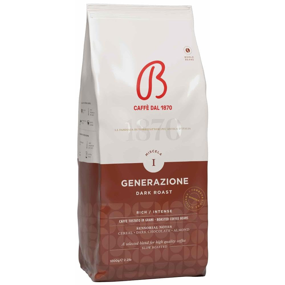 Caffè - Miscela in grani - Prima Generazione - Ristretta intensiva - Kg.1