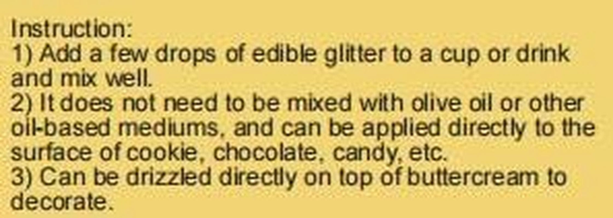 Glitter commestibili, 5 grammi Glitter Nati Shop