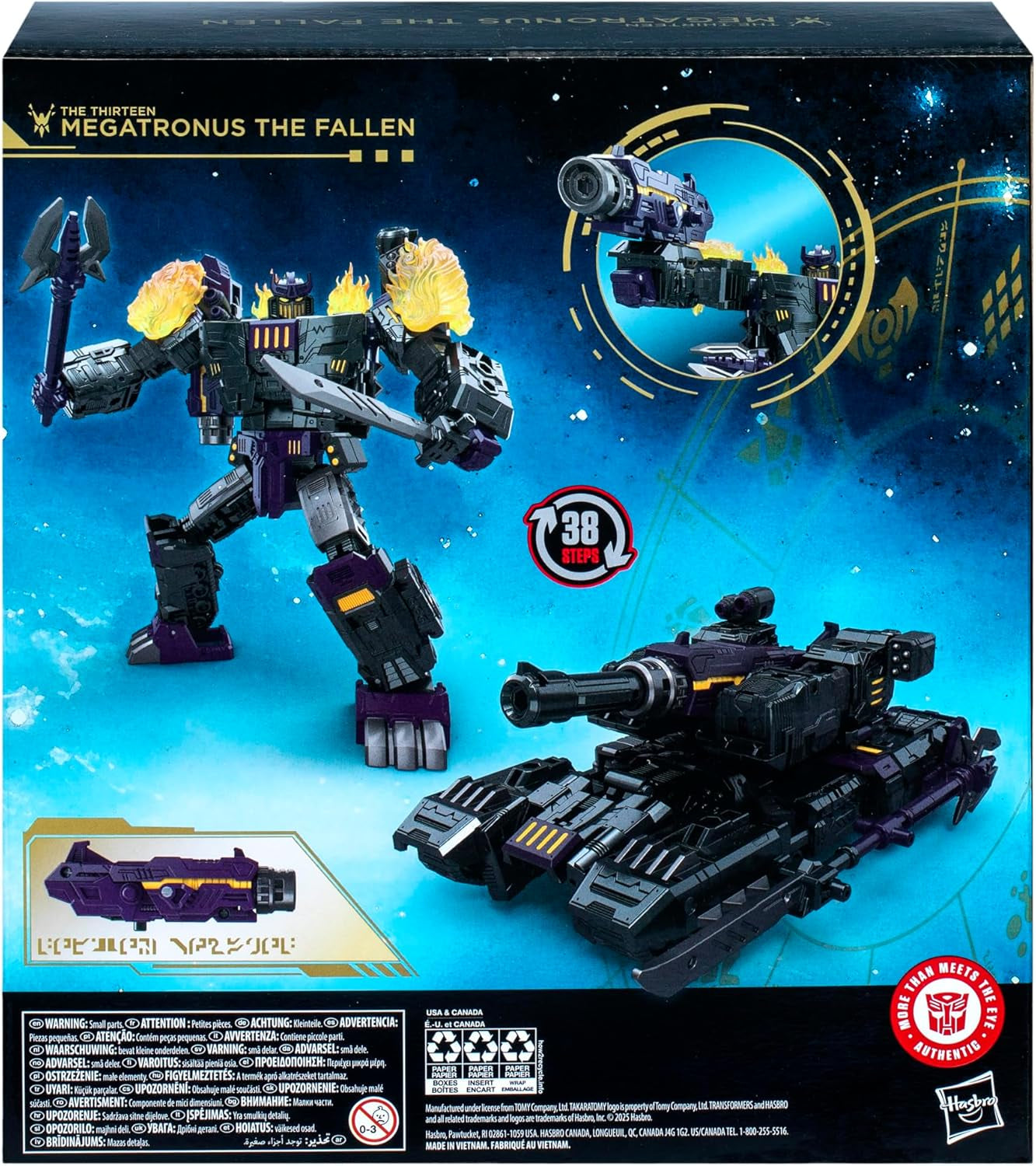 Transformers Age of the Primes Classe Leader i Tredici Megatronus i Caduti Action figure Naty Shop