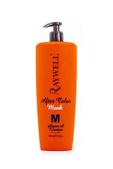 After Color Mask - cura intensiva per capelli colorati, 1000 ml, protegge e si prende cura dei capelli colorati, dona lucentezza, idratazione e morbidezza, senza siliconi, vegano, qualità dal parrucchiere Naty Shop Maschera per capelli Titolo predefinito