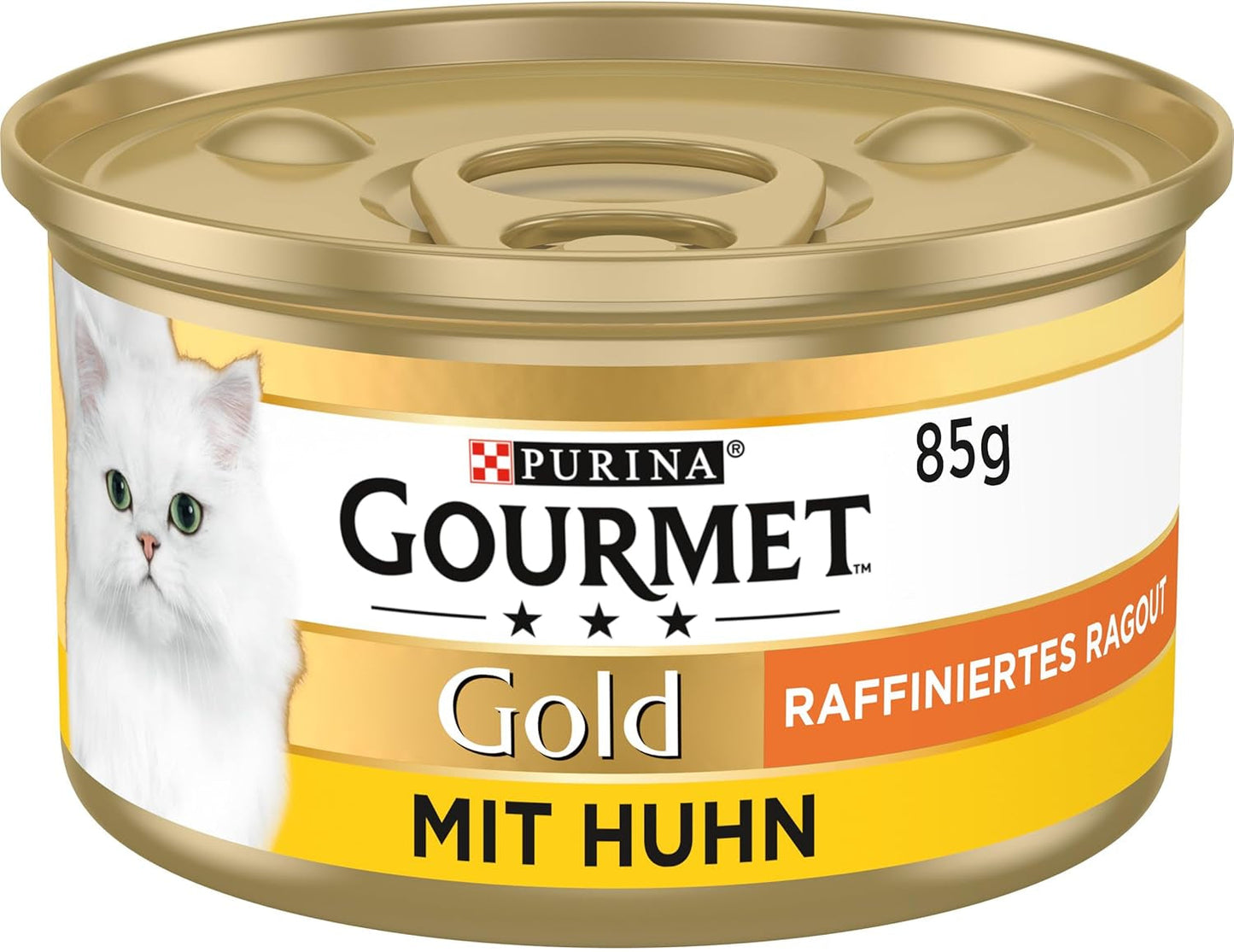 Gourmet Gold Raffinato Ragù Di Pollo Cibo Umido Per Gatti Confezione Da 12 (12 X 85 G)