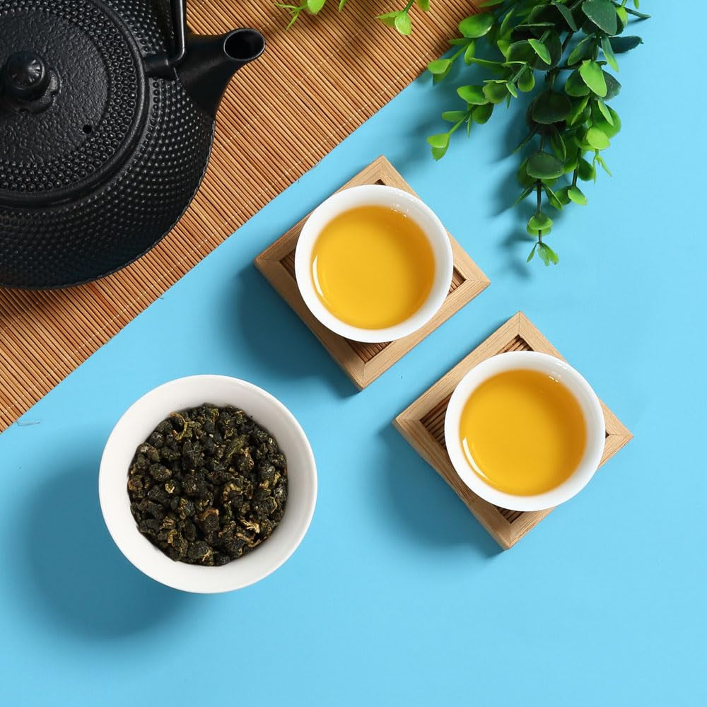 GOURTEA Taiwan Dong Ding Tè verde Oolong 250g / 8.8oz Tung Ting Oolong di alta qualità Tè verde Dongding Oolong Tè Tè Oolong di montagna