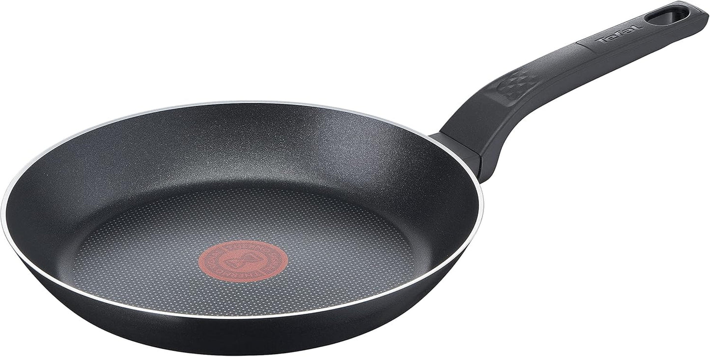 Tefal Easy Cook & Clean, rivestimento antiaderente, indicatore di temperatura, sconsigliato per induzione Pentole e Padelle Naty Shop Padella 24 Cm