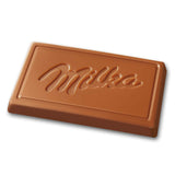 Naps Alpine Milk 1 x 1 kg, mini quadratini di cioccolato al latte finissimo alpino che si sciolgono in bocca, scatola (confezione da 2)