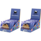 Biscotti alle mandorle vegani al caramello salato - Confezionati singolarmente Avena alle mandorle biologica senza glutine e senza soia - Confezione multipla da 12 x 50 g (confezione da 2)