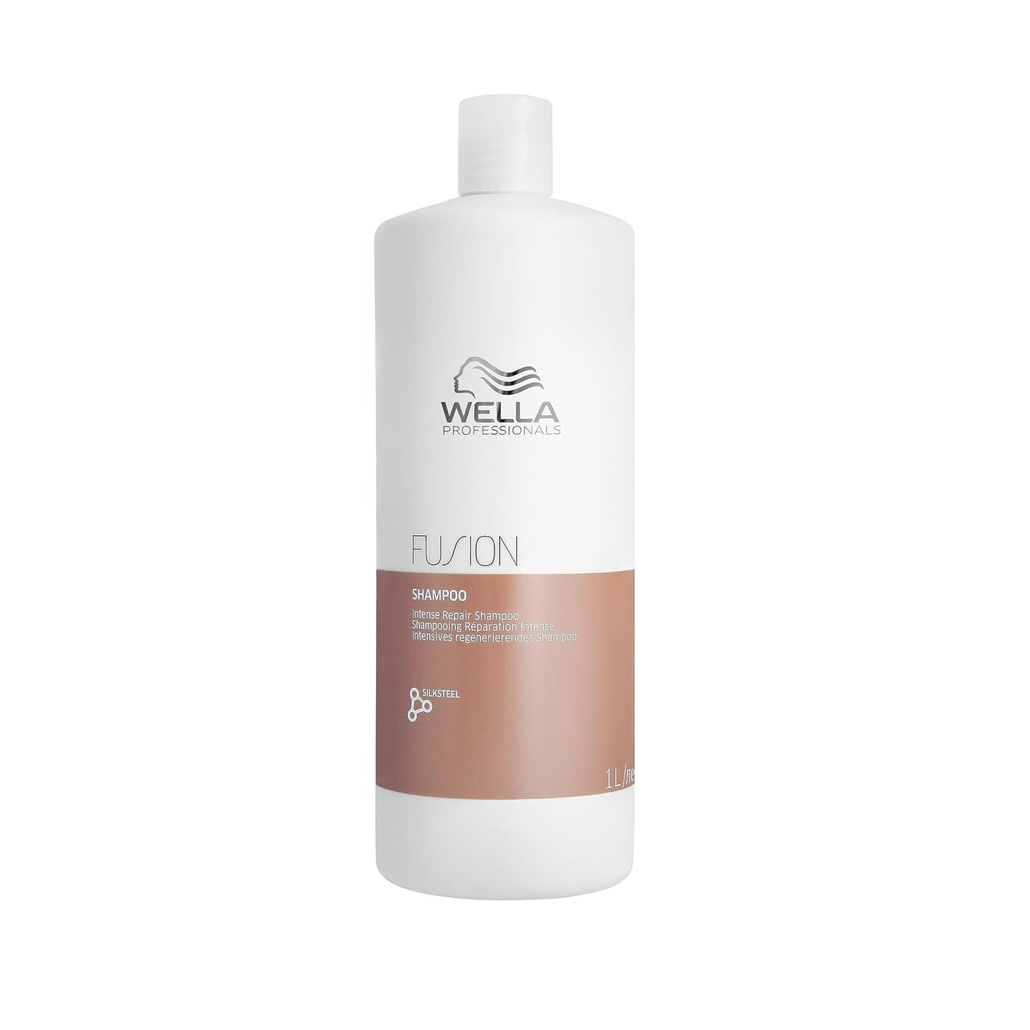 Wella Professionals Fusion Intense Repair - Cura professionale per capelli rotti Doccia e bagno Wella Shampoo 1 litro