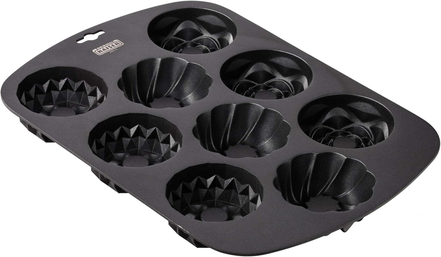 Teglia per 9 muffin Gugelhupf Original Kaiser Inspiration, 38 X 27 cm, rivestimento antiaderente Naty Shop