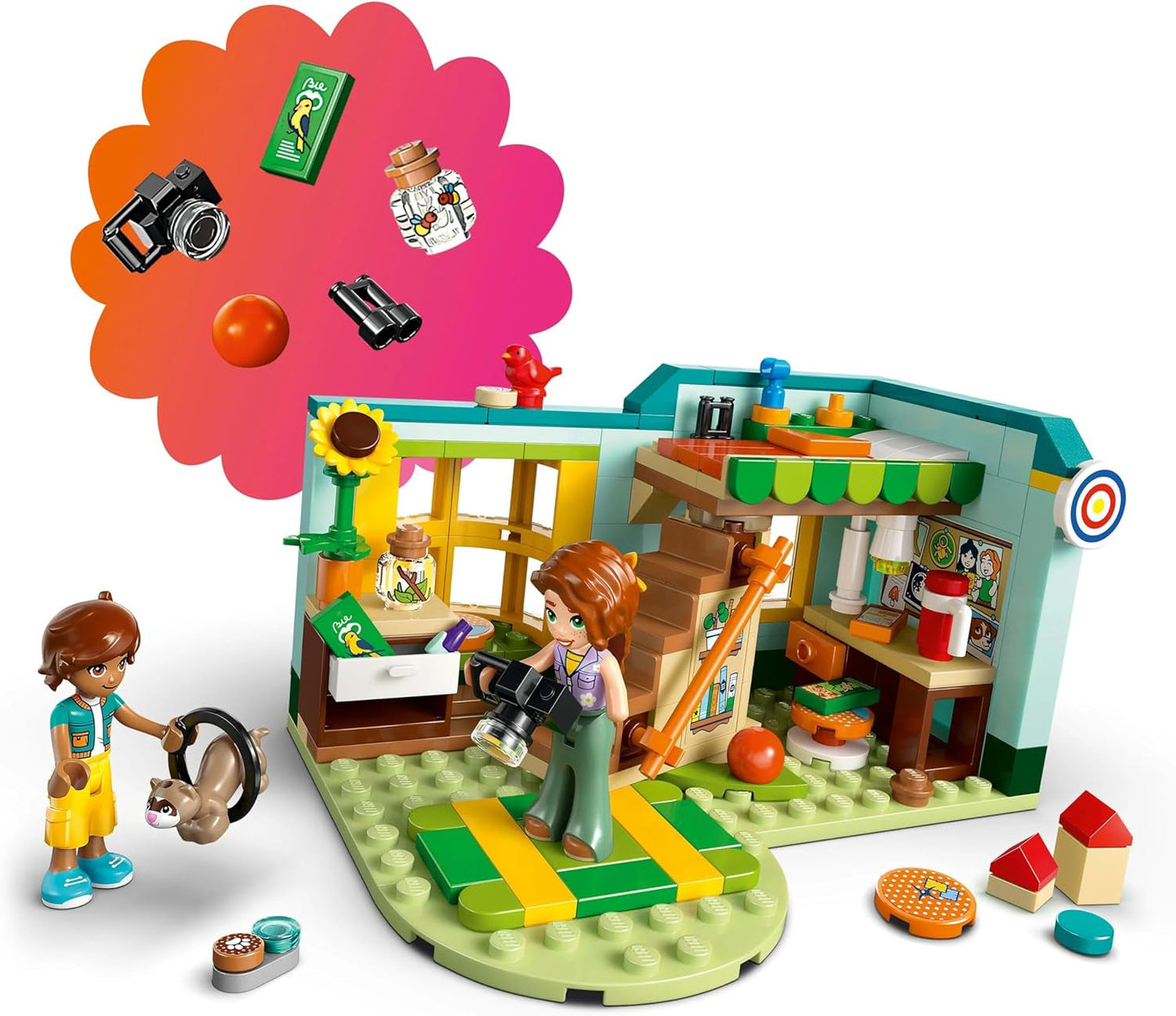 LEGO Friends La stanza dell'autunno Set da costruzione e gioco per giochi di ruolo creativi, set per ragazze dai 6 anni con 2 minifigure e un furetto, giocattolo educativo 42646 Set da costruzione Besuche den LEGO-Store