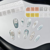 2 Boxen Nail Art Strasssteine, Mit Tweezers Nägel Flatback Perlen Nail Charms Mit Kristallen Nagelzubehör Diamanten Edelstahl-Perlen Für Nagelschmuck