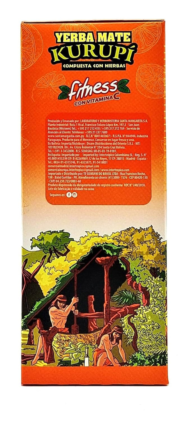 Tè Yerba Mate 500G |  Fitness 500G | Tisana Yerba Mate