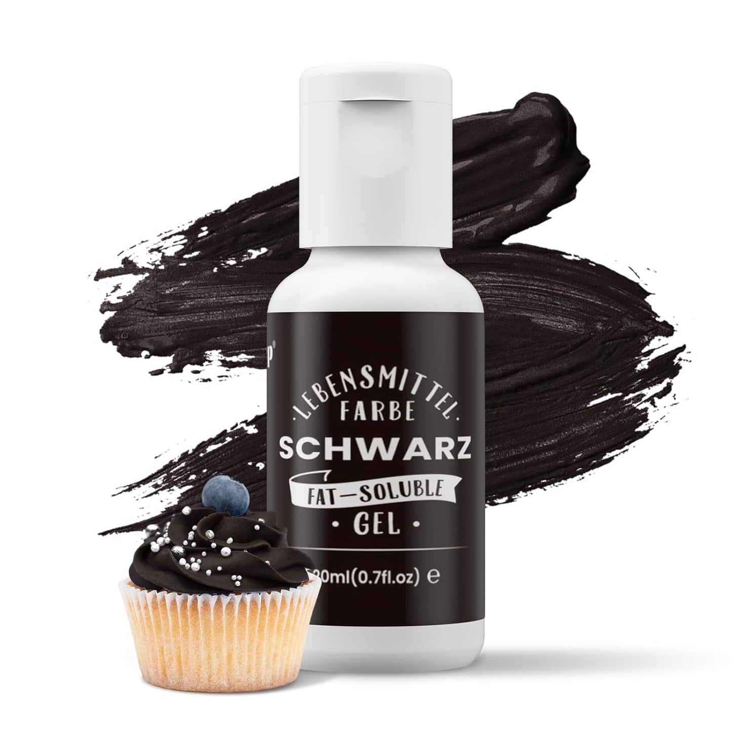Miscela di oli, colorante alimentare rosa a base di olio, altamente concentrato, per cioccolato, fondente, biscotti, torte da forno, macarons, decorazione di torte fai da te, guarnizioni per impasti - 20 ml