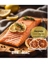 Fette di limone essiccate da 45 g, fette di frutta secca per cocktail, limone essiccato per decorazioni natalizie, vin brulè, tè, dolci | Limoni secchi naturali al 100% Prodotti disidratati Naty Shop