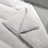 Trapunta Prestige 4 Stagioni 4 stagioni bianca, 100% microfibra, 150X200Cm Trapunte e piumini Naty Shop