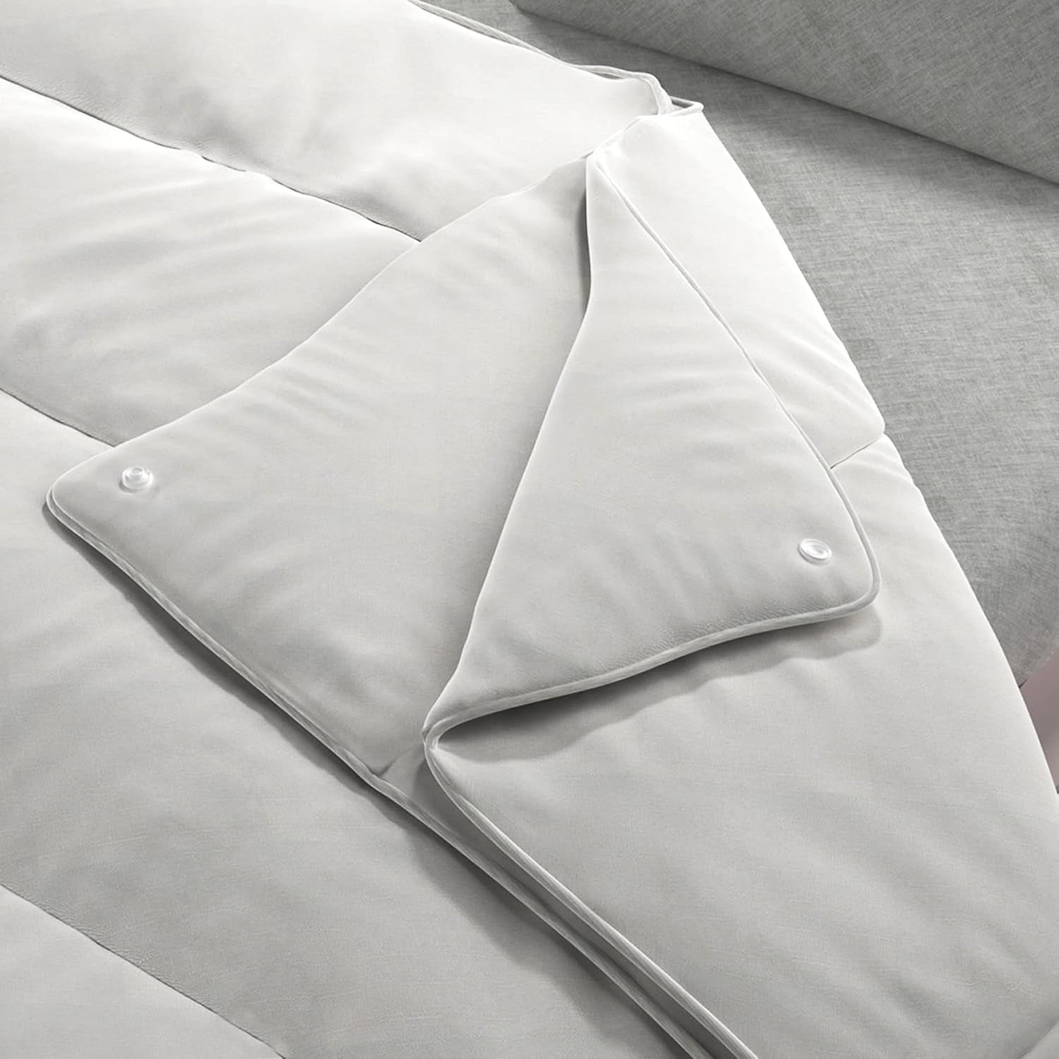 Trapunta Prestige 4 Stagioni 4 stagioni bianca, 100% microfibra, 150X200Cm Trapunte e piumini Naty Shop
