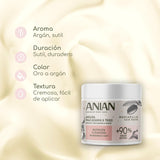 ARGÁN nutrizione y suavidad mascarilla 350 ml Maschera per capelli Naty Shop