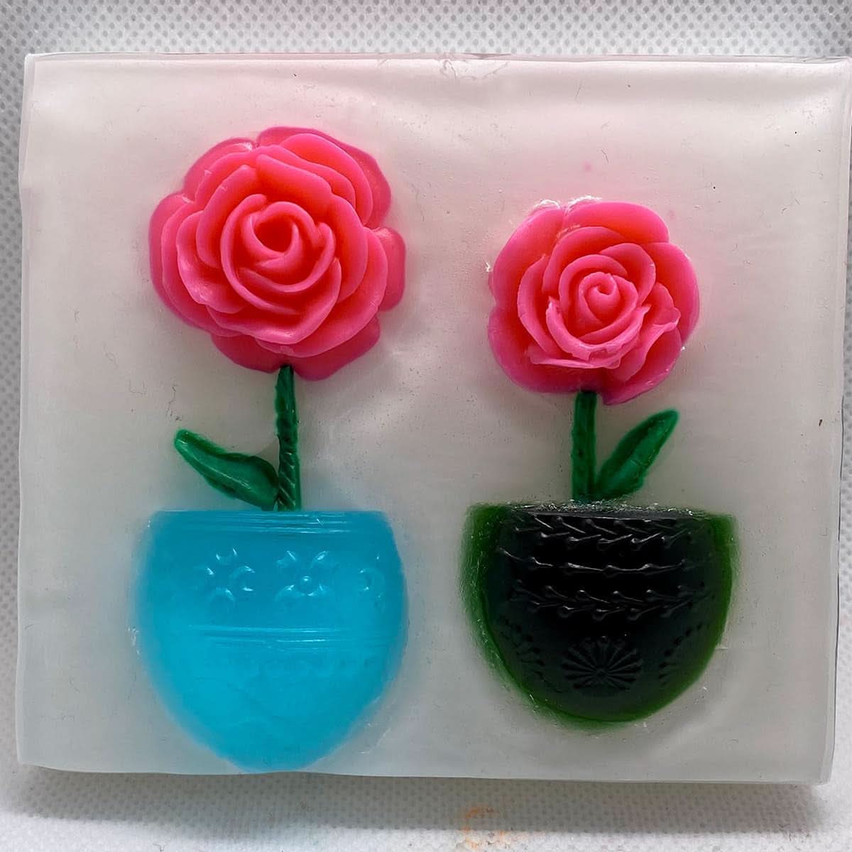Katy Sue, Stampo Silicone 4 Rose Cucina Naty Shop