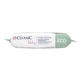 Salviettine umidificate Cleanic Baby Eco Pure Water – (1 x 50 pz.) Salviette umidificate per bambini e neonati – senza profumo, lavabili, pelle sensibile – 50 pz.