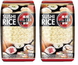 ITA-SAN Riso Sushi, Grana Tonda, Alta Qualità, Varietà Pura al 100%, Preparazione Facile e Veloce, Vegano, Halal, Senza Glutine (1 x 500g)