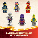 LEGO NINJAGO Arena del torneo Giocattolo avventuroso per bambini Ninja Playset con 6 minifigure Collezione Set da costruzione Regalo di compleanno per ragazzi e ragazze di 7 anni 71818 Set da costruzione Besuche den LEGO-Store