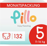 Pannolini Pillo 3 - Scatola da 168 pannolini, 6 pacchi da 28 pannolini cadauna, taglia 3 - Midi (6-10 kg) - Pannolini per neonati