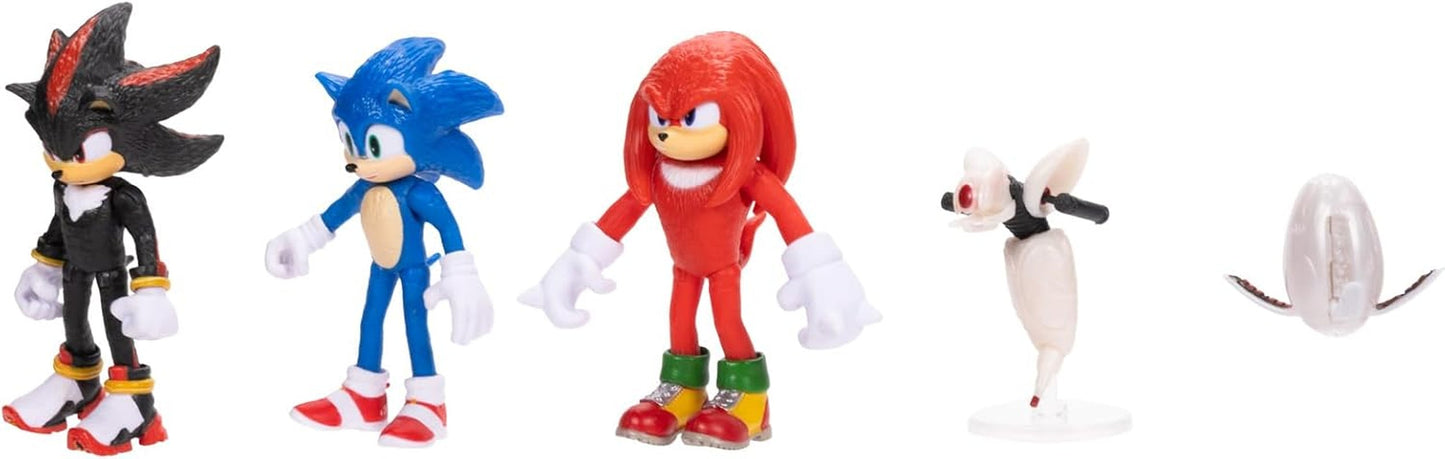 Sonic 3 Movie 6 Cm Action Figures Multipack Action figures Naty Shop